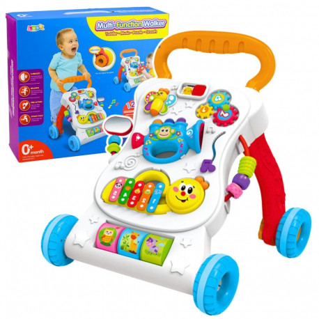 Hariv interaktiivne käimistugi 3in1 muusikaline paneel helidega