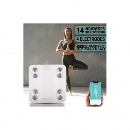 Kaal Smart Scale inSPORTline Syncale 20 valge