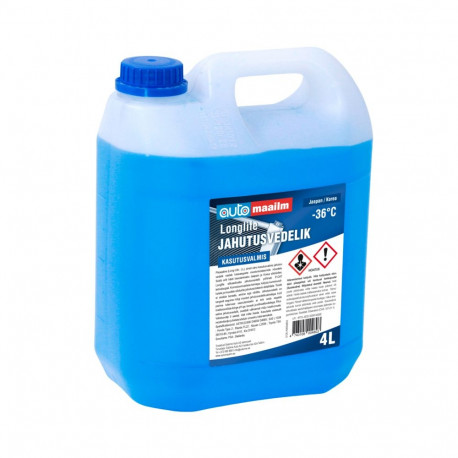 Automaailm jahutusvedelik Jaapani, Korea sõidukitele Longlife, sinine 4L