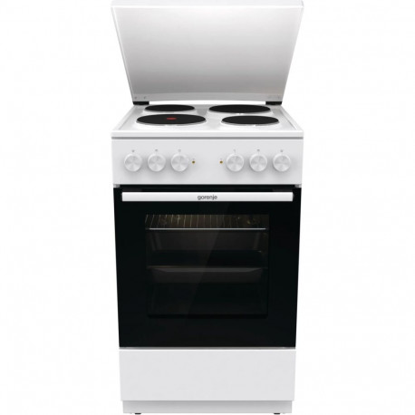 Gorenje eraldiseisev pliit A GE 5 A23 WH ws 50cm 4 keeduplaadiga 70L