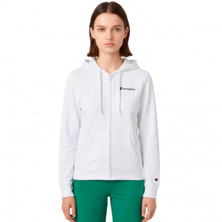 Champion naiste lukuga kapuutsiga pusa 118406 WW001 2XL, valge