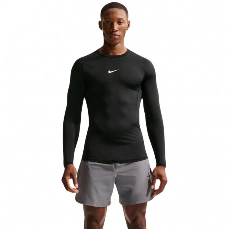 Nike meeste pikkade varrukatega särk FB7919 010 Dri-Fit Pro L, must