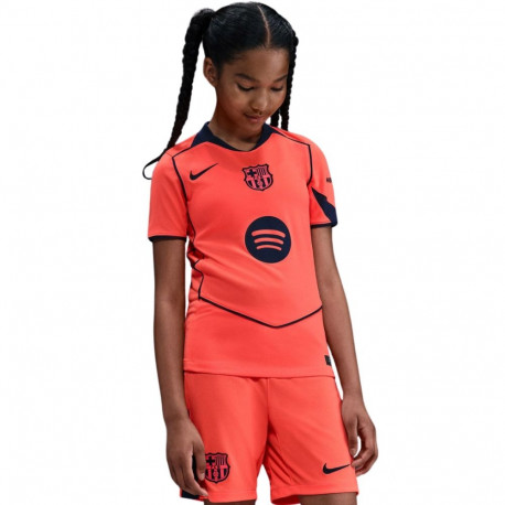 Nike laste jalgpallisärk FC Barcelona Stadium 2025/26 HM4122 855 XL, oranž