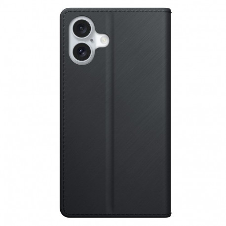 3mk Wallet Case for iPhone 16 Plus - Black