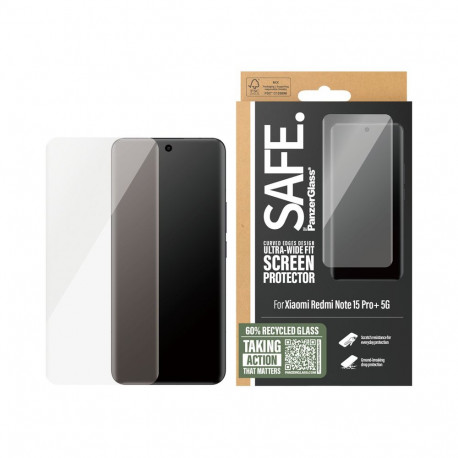 Kaitseklaas PanzerGlass Redmi Note 15 Pro+ 5G SAFE UWF