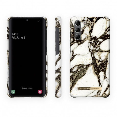Mobiili tagakaas Ideal of Sweden Galaxy S21, Calacatta Golden Marble