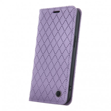 Kaardivahega mobiiliümbris Setty Galaxy A37 Wallet Smart Caro, lilla