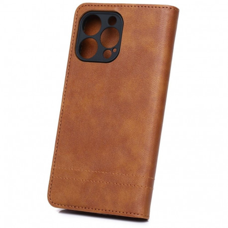 Kaardivahega mobiiliümbris Setty Galaxy A37/A36 Wallet Smart Seam, pruun