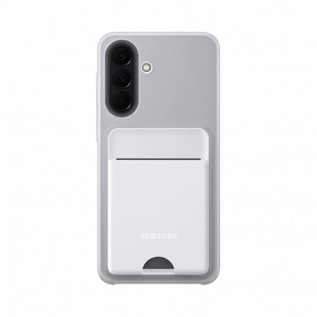 Mobiili tagakaas Samsung Galaxy A57, kaardivahega, helehall