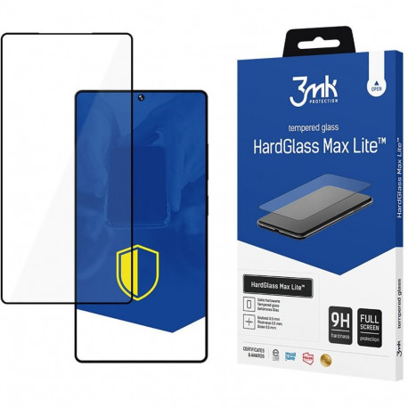Kaitseklaas 3MK Galaxy S25 Ultra Hardglass Max Lite, must