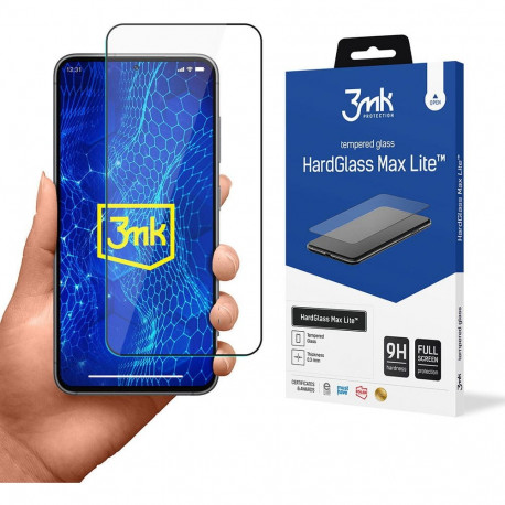 3mk kaitseklaas Samsung Galaxy S24+ HardGlass Max Lite, must