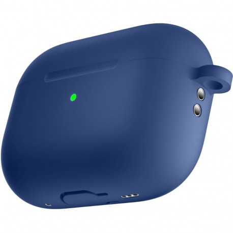 Airpods Pro 2 laadimiskarbiümbris Trendybay CBAP2-04, silikoon, tumesinine