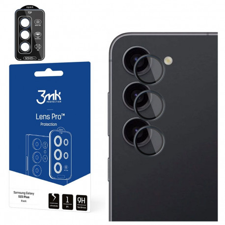 3mk phone camera protector Samsung Galaxy S23+, black