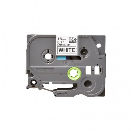 Kleepkirjalint/markeerimislint BROTHER TZE-241 18mm must/valgel