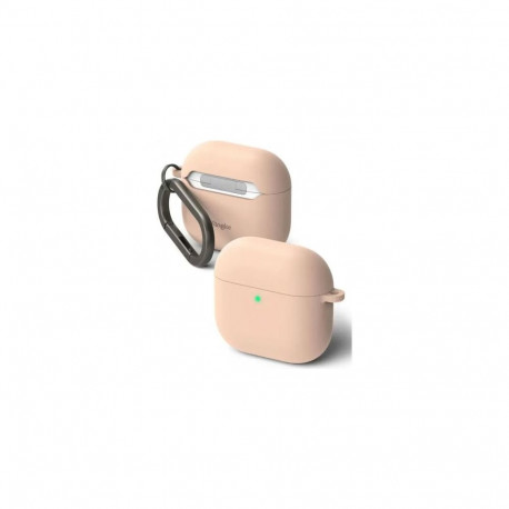 Ringke AirPods 4 Case Silicone Pink Sand