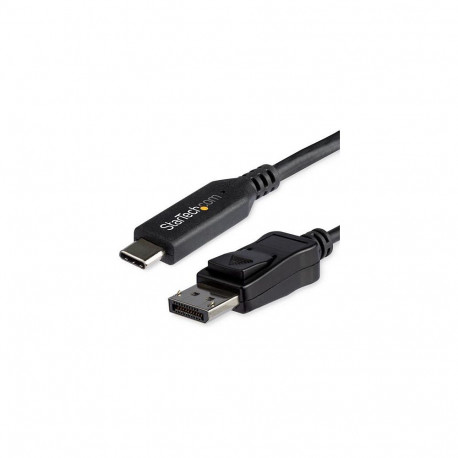 "StarTech 5.9 ft 1.8m - USB-C to DisplayPort Adapter Cable - 8K 30Hz - HBR3 - USB-C Adapter - Thunde