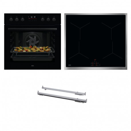 AEG KOMBI425PI Herd-Set Pyrolyse OIX64A00XB + OU5PE40AK