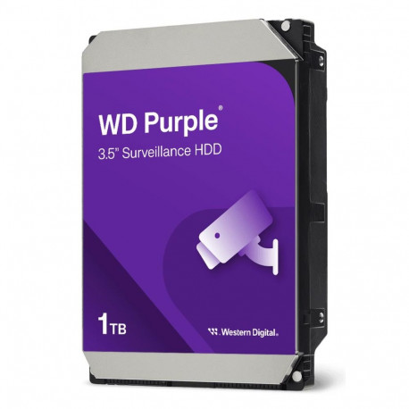 HDD|WESTERN DIGITAL|Purple|1TB|SATA 3.0|64 MB|5400 rpm|3,5"|WD11PURZ