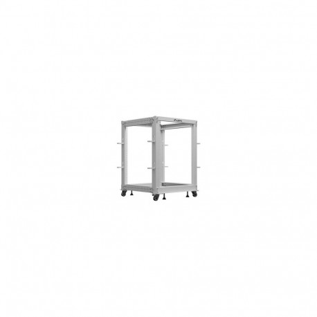 LANBERG Open rack 19inch 15U 600X600-1100 adjustable grey