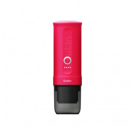 OUTIN OUTIN Nano Espresso Machine, model OTEM-01, color Crimson Red