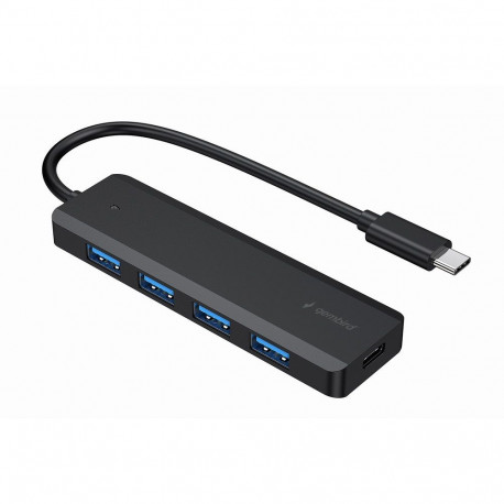 USB-C jaotur 4 porti USB 3.1 Gen1 PD, must