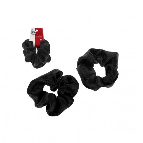 HAIR BANDS 2 PCS BLACK