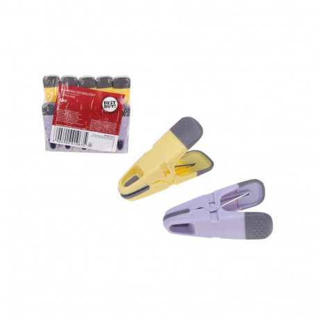 CLOTHES PEGS 10 PCS YELLOW/PURPLE