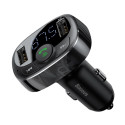 Bluetooth FM Modulator Car Charger 2xUSB 3.4A, Black