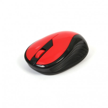 MOUSE OMEGA OM-415 WIRELESS 2,4GHz 1000DPI RED/BLACK NANO USB RECEIVER [42208]