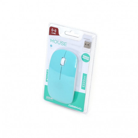 Omega mouse OM-414 Wireless, blue (42595)