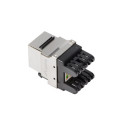 KEYSTONE MODULE RJ45->LSA CAT.6 FTP 180° LANBERG