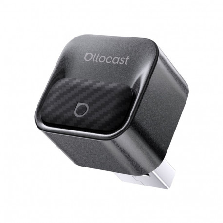 Adapter - Ottocast CA525-T3 Wireless CarPlay And Android Auto Adapter USB Black