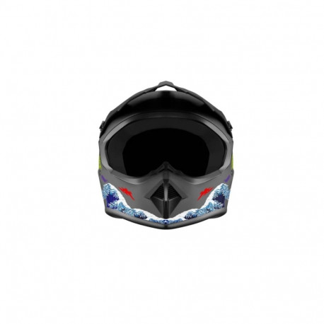 Full Face Helmet - KAMIKAZE Katana AKC204 M ABS, EPS, Ventilation