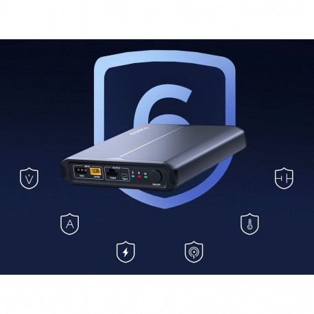 Power Bank - VIOFO BP100 7650mAh USB PD Fast Charging Black