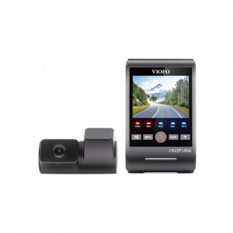 Dash Cam - VIOFO A229 ULTRA 2CH-G 4K GPS Video Recorder (Dual-channel, MicroSD up to 512GB)