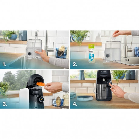 Coffee Maker - Bosch TAS164E Fully-Auto Capsule Machine (0.7 L, adjustable temp, LED display)