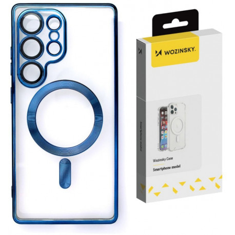 Wozinsky kaitseümbris Electroplated Magsafe Samsung Galaxy S25 Ultra, sinine