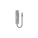 Port Designs 900162 interface hub USB Type-C Silver