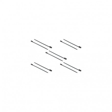 DeLOCK 18953 cable tie Parallel entry cable tie Polyamide Black 10 pc(s)
