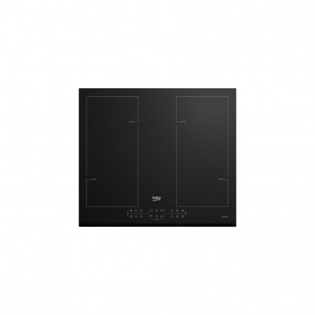 Beko HII64206F2MT Black Built-in 60 cm Zone induction hob 4 zone(s)