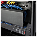 "StarTech 2U Horizontal Finger Duct Rack Cable Management Panel with Cover"