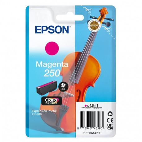 "EPSON Tinte magenta 4.8ml XP 980, ''250''"