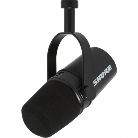 "Shure MV7X Dynamisches Podcast Mikrofon XLR Schwarz"