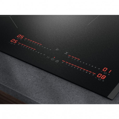 "AEG TII84B10FZ EB-Kochfeld Induktion 80cm autark Facetten-Design 75X49cm"