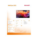 Monitor MultiSync E659 65 inches UHD 16/7 350cd/m2