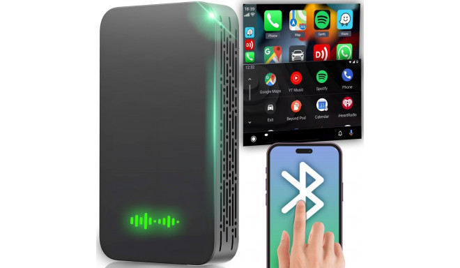 Carlink juhtmevaba autoadapter CarPlay Android Auto USB iPhone