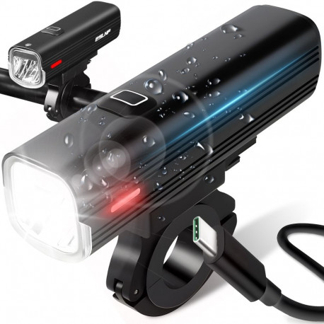 Jalgratta LED esituli USB 1000lm