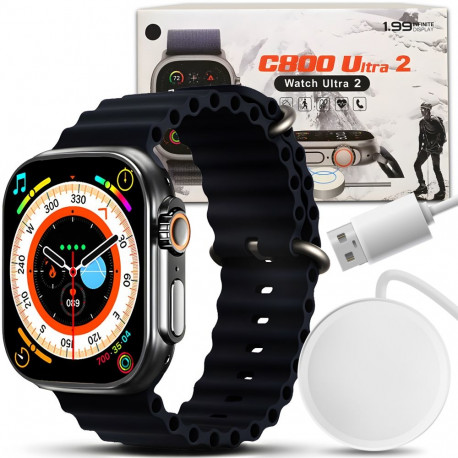 Zegarek smartwatch wodoodporny pl aplikacja rozmowy tryby sportowe zdrowie