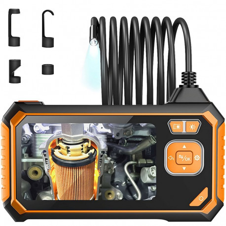 Inspektsioonikaamera endoskoop e692 3m 4,3" 8mm Full HD