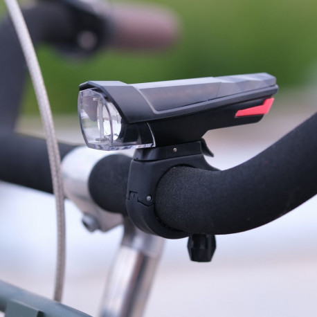 Lampka rowerowa led oświetlenie rower przód + tył -e354